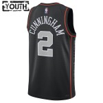 Detroit Pistons Trikot Cade Cunningham Nike 2023-24 City Edition Schwarz Swingman - Kinder